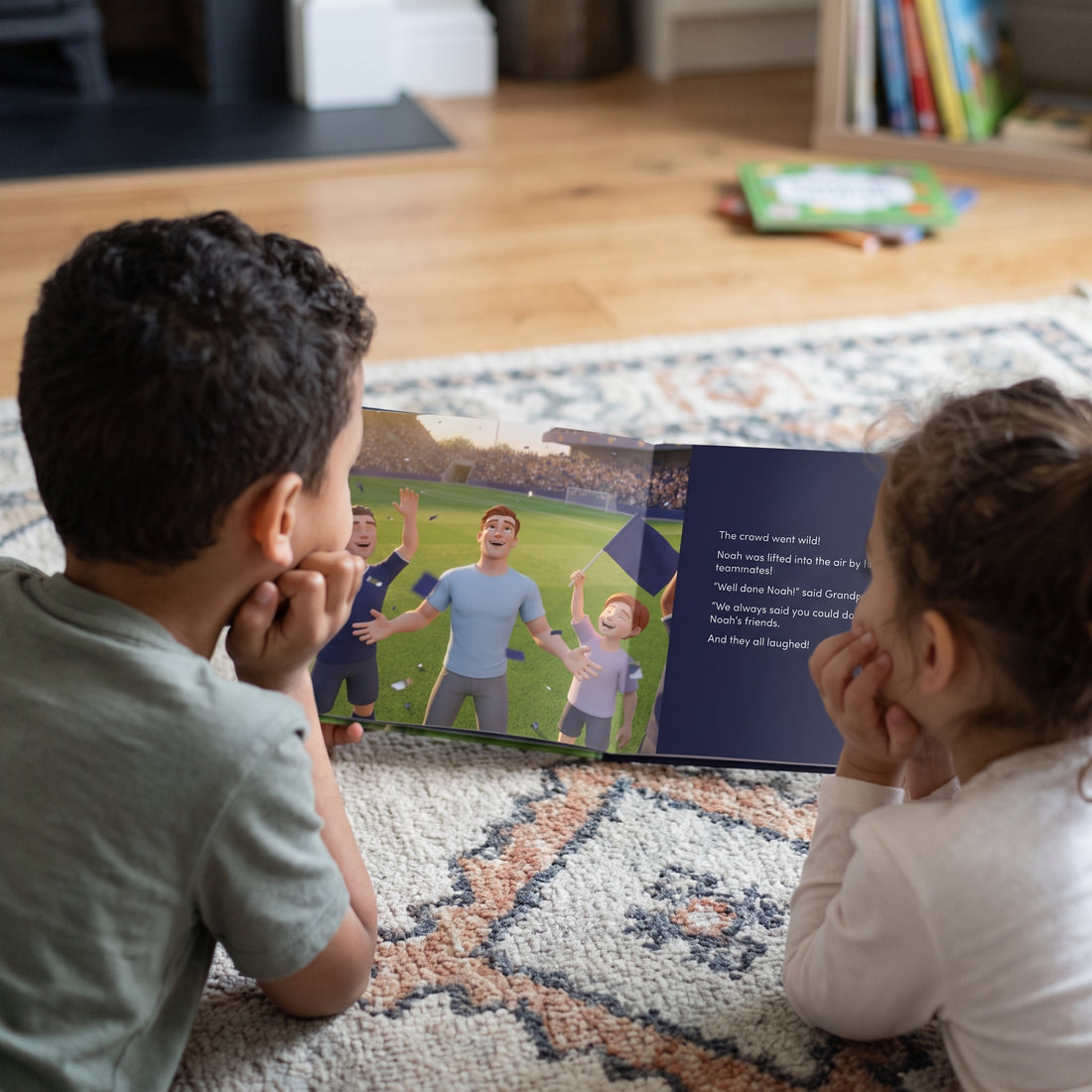 Scotland Personalised Storybook — Their champion page