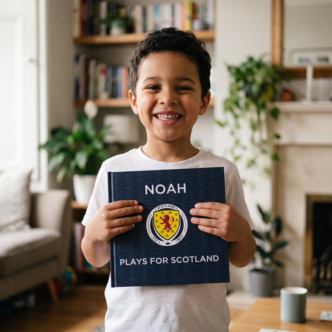 Scotland Personalised Storybook — Loved at home