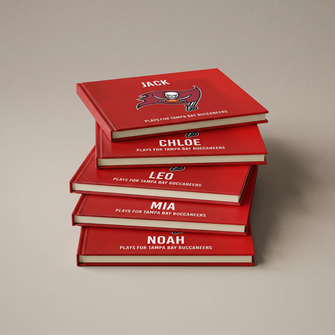 Tampa Bay Buccaneers Personalised Storybook — Every name belongs