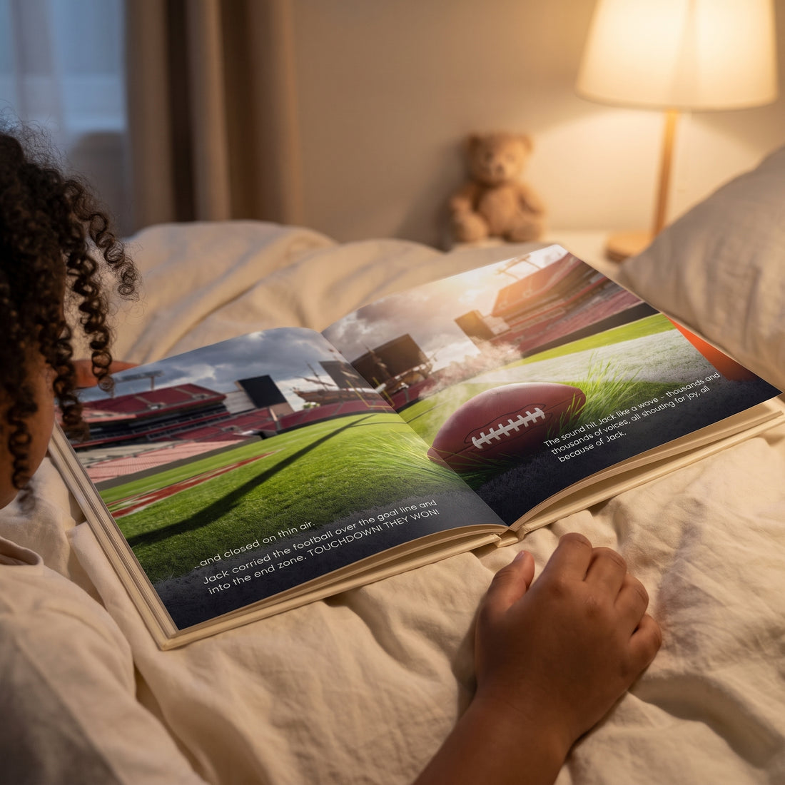 Tampa Bay Buccaneers Personalised Storybook — The winning touchdown