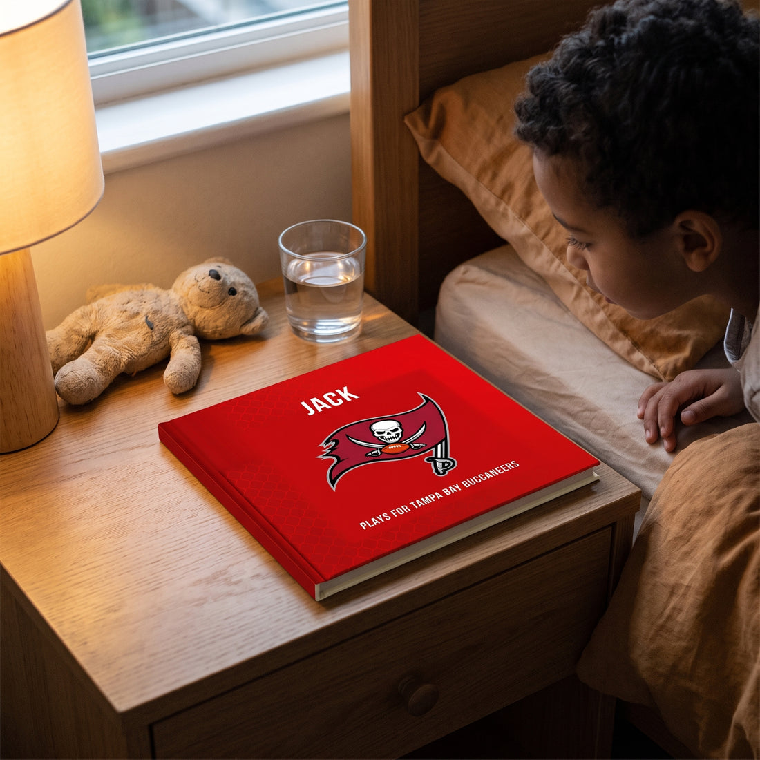 Tampa Bay Buccaneers Personalised Storybook — Bedtime favourite