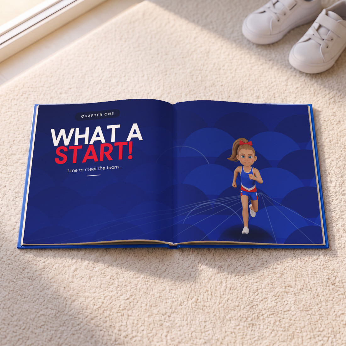 Team GB Personalised Storybook — Their hero, in their Team GB kit