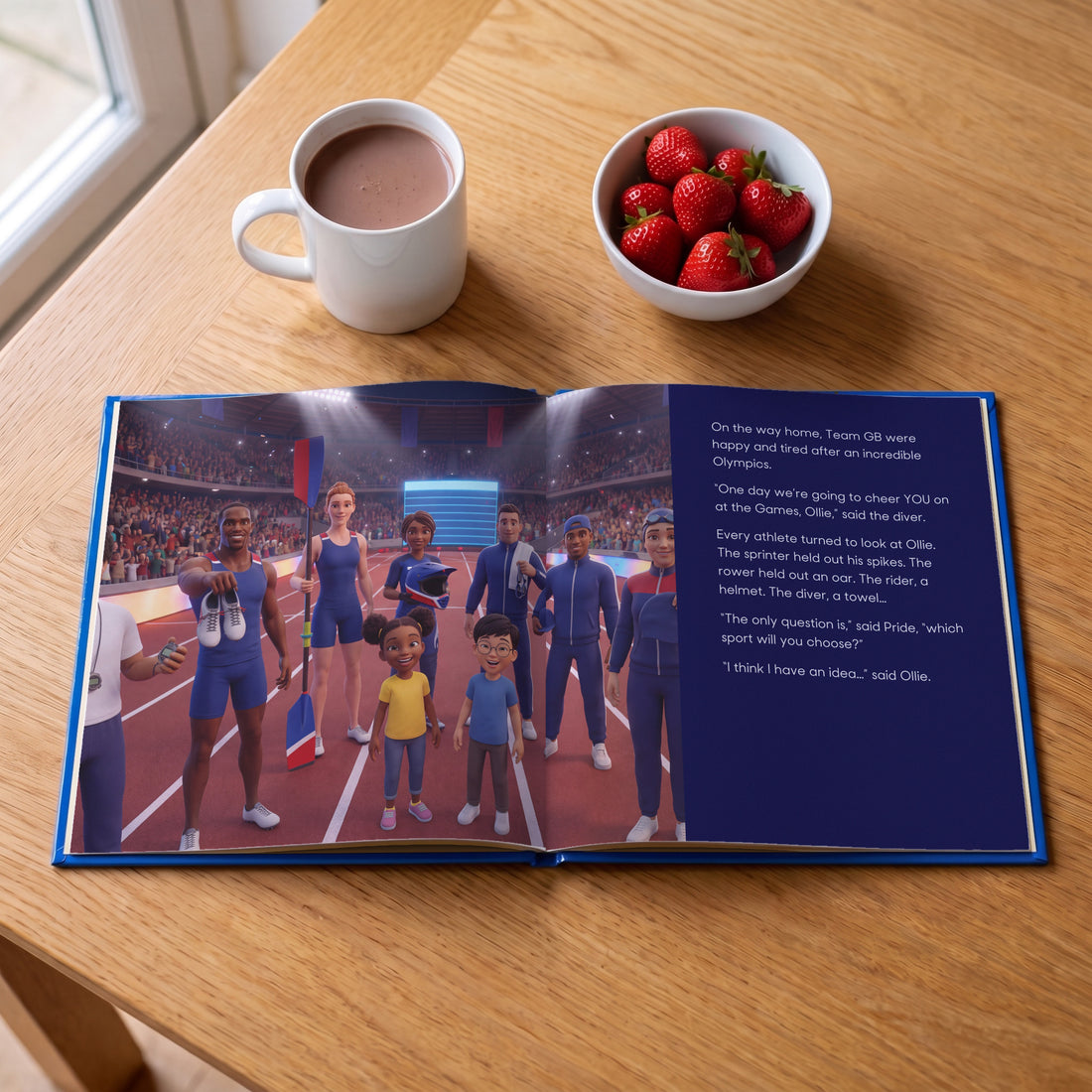Team GB Personalised Storybook — A gift from every sport