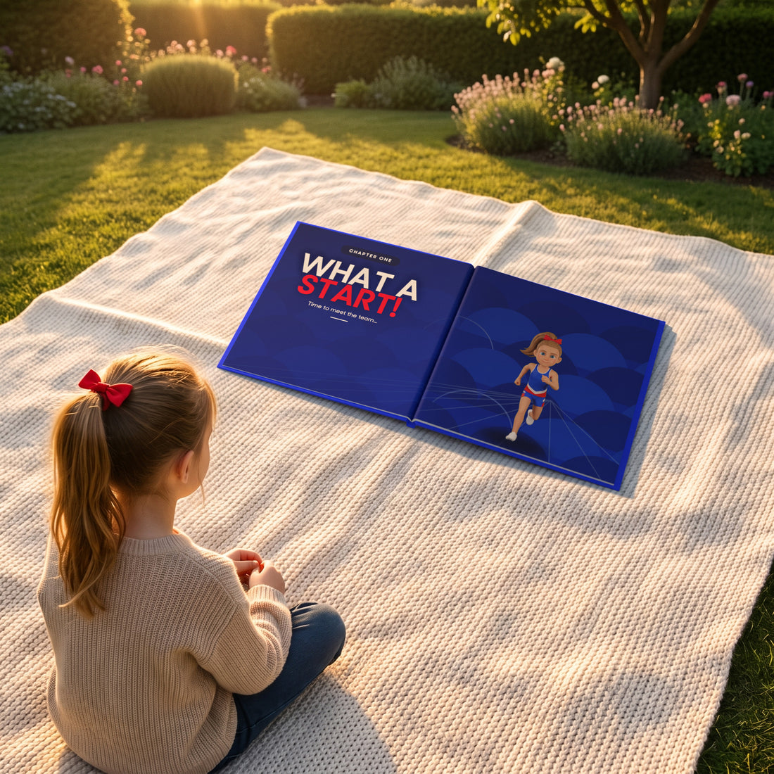 Team GB Personalised Storybook — Golden-hour reading