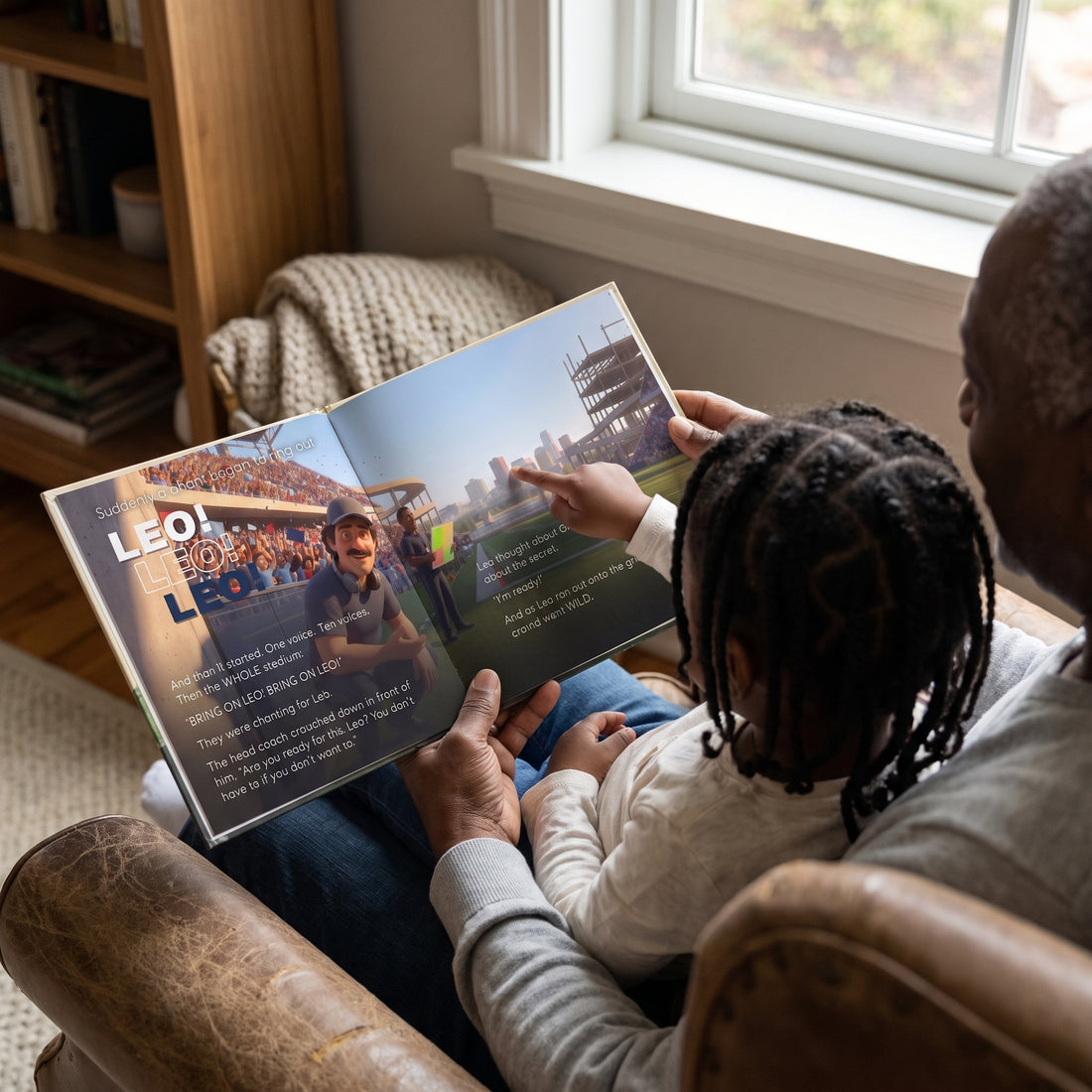 Tennessee Titans Personalised Storybook — The crowd chants their name