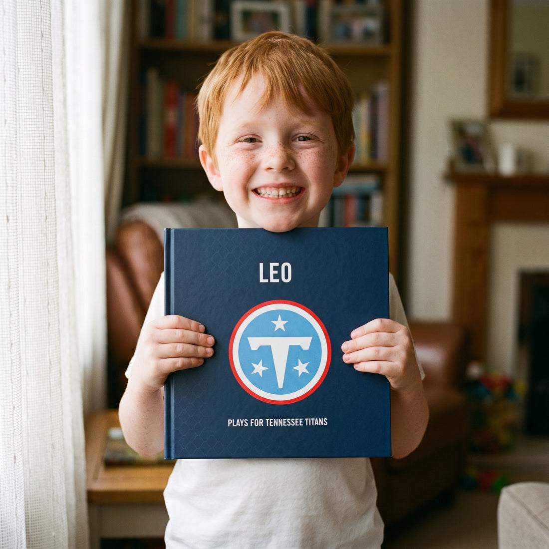 Tennessee Titans Personalised Storybook — Loved at home