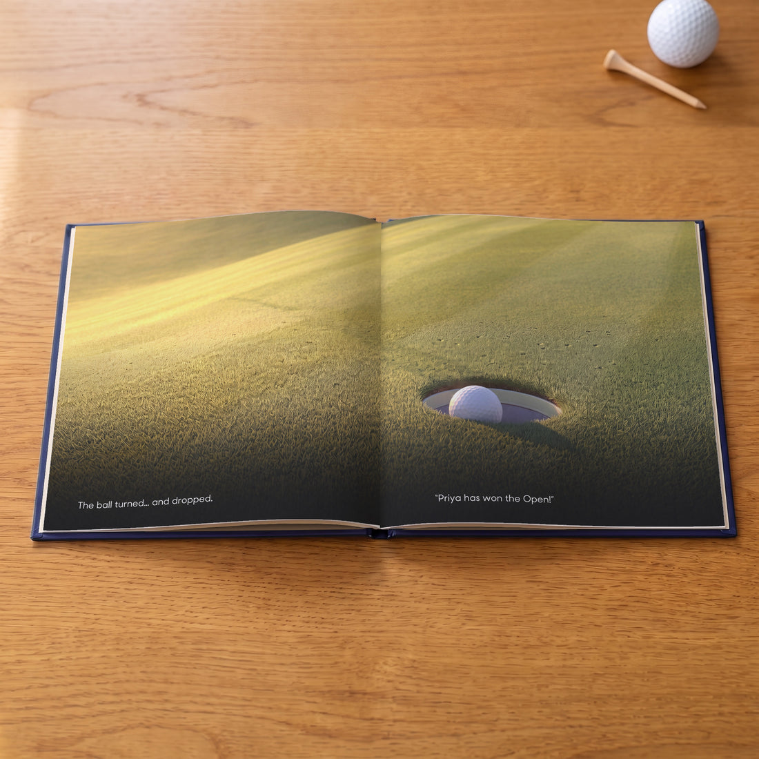 The Open Personalised Storybook — The putt that drops