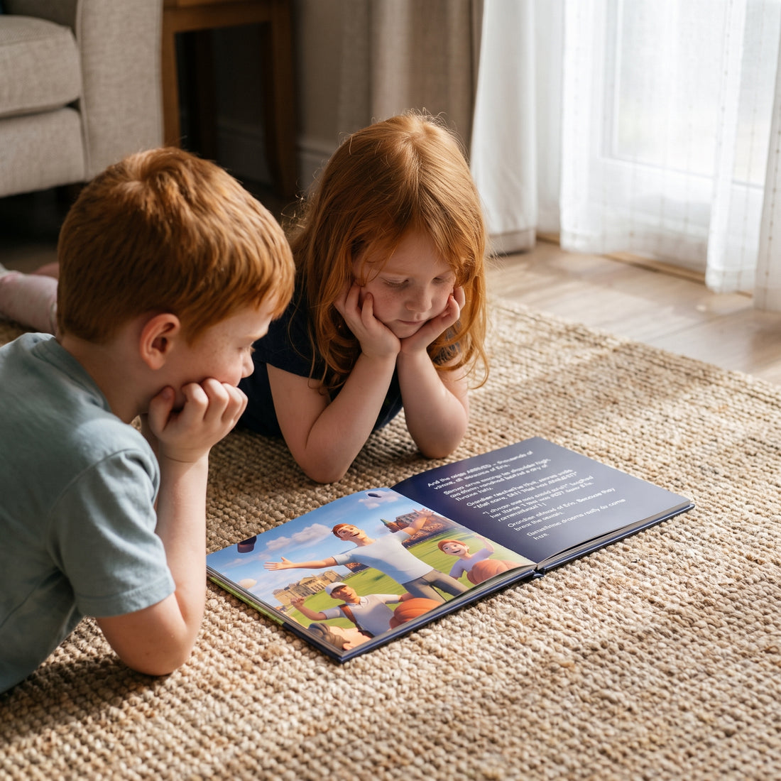 The Open Personalised Storybook — Their champion page