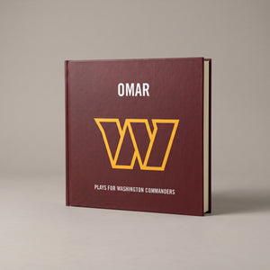 Washington Commanders Personalised Storybook