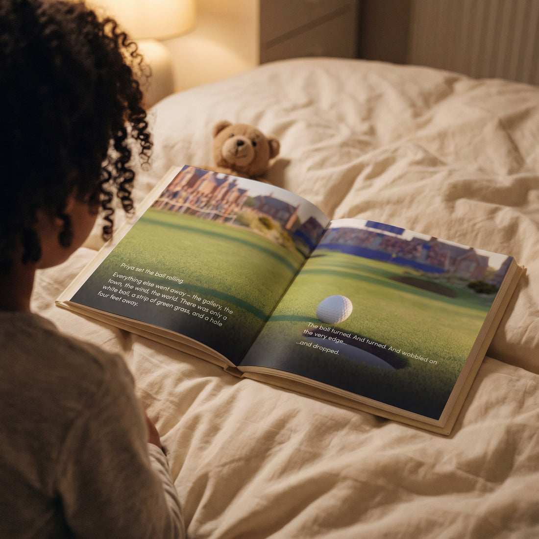 AIG Women's Open Personalised Storybook — The putt that drops