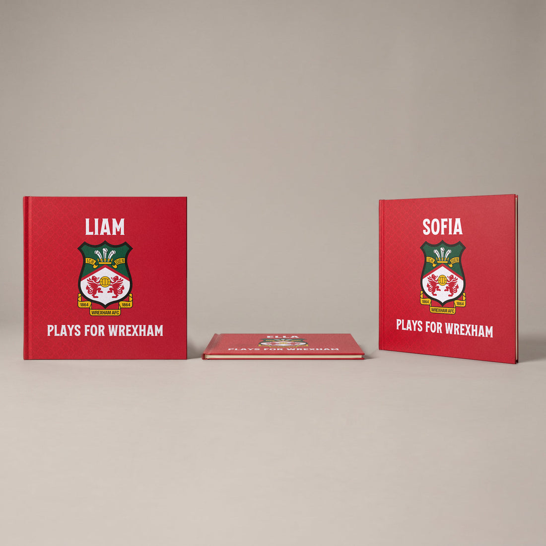The Only Officially Licensed Wrexham AFC Personalised Children’s Book — Make it theirs