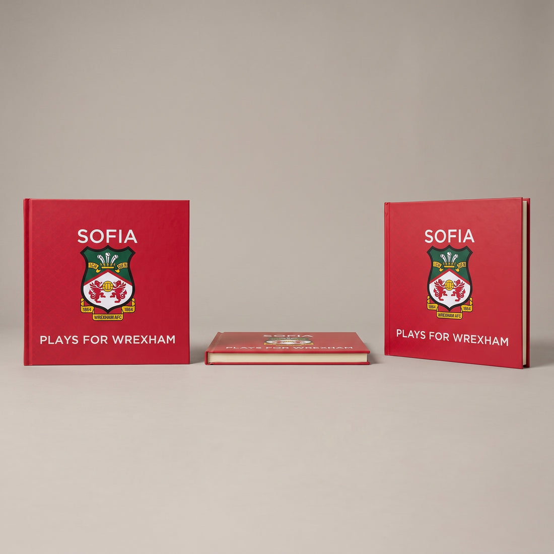 The Only Officially Licensed Wrexham AFC Personalised Children’s Book — Make it theirs