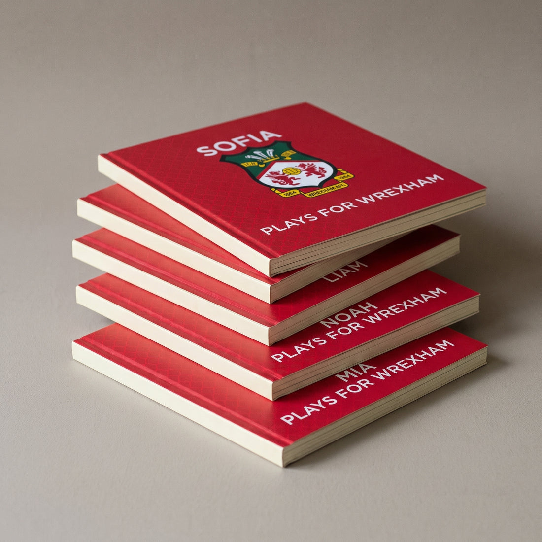 The Only Officially Licensed Wrexham AFC Personalised Children’s Book — Every name belongs