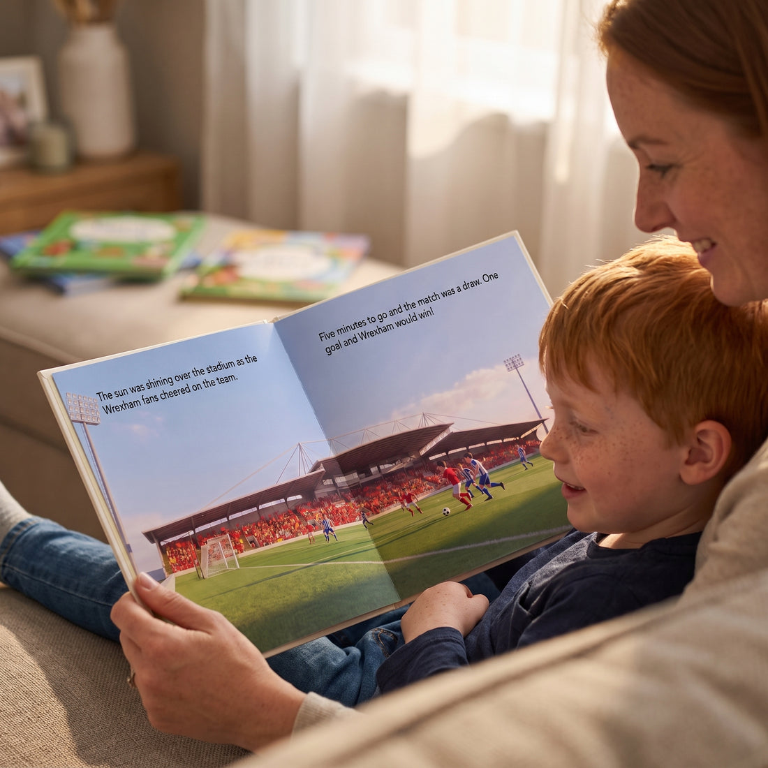 The Only Officially Licensed Wrexham AFC Personalised Children’s Book — Inside the story
